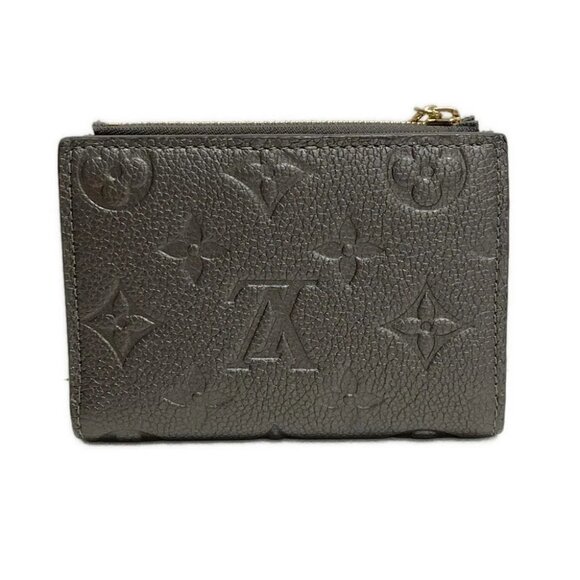 Auth LOUIS VUITTON Portefeuille Lisa M12536 Gunmetal Monogram Empreinte - - Picture 2 of 12